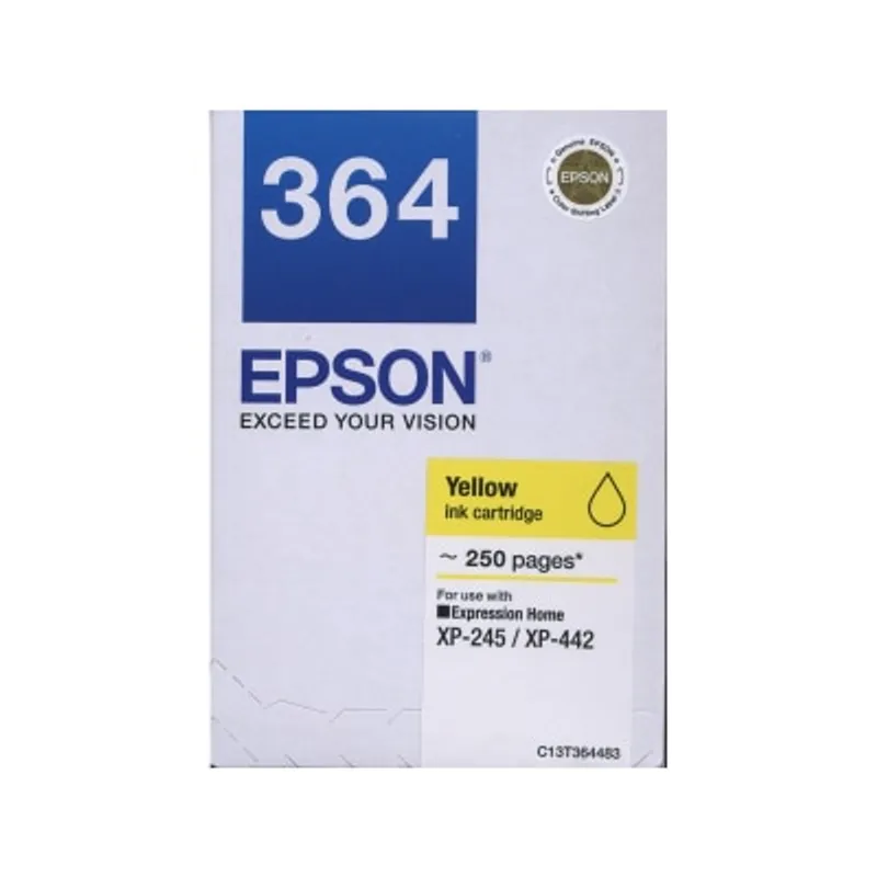 EPSON 愛普生 T364 黃色 墨盒