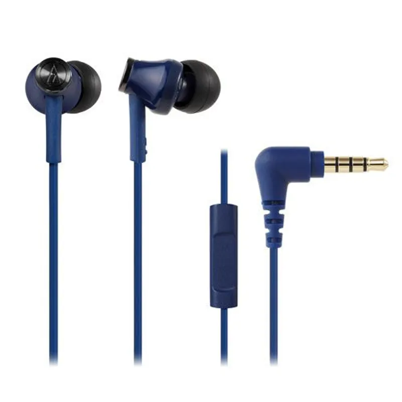 audio-tech Moblie In-earphones 藍 ATH-CK350is BL