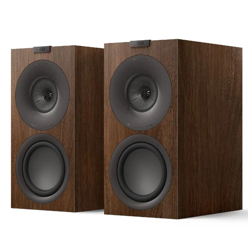 KEF 三路分音書架揚聲器(核桃木) QCONCERTOMETA/WALNUT