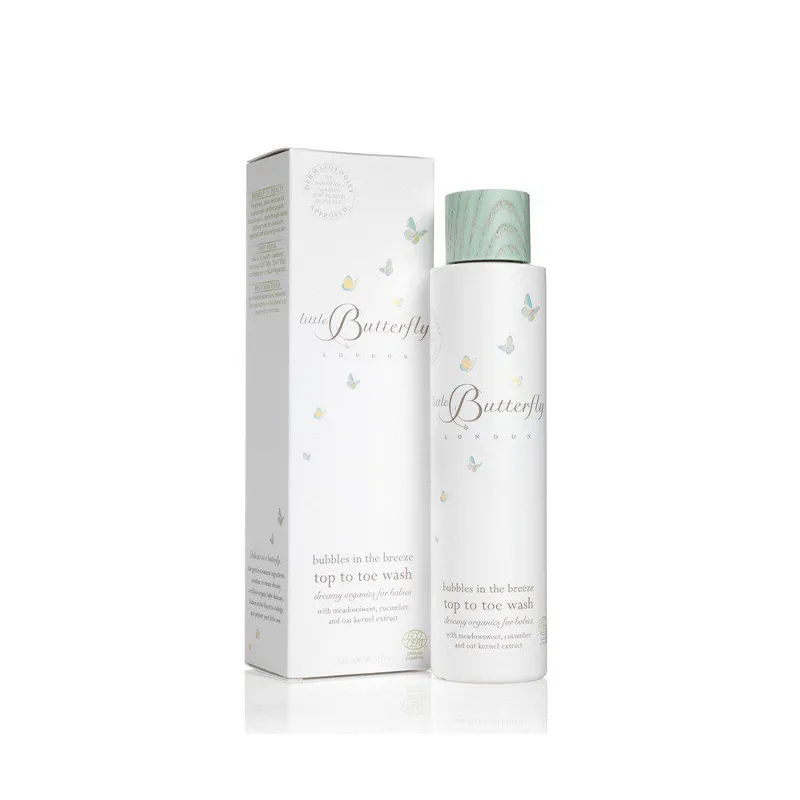 LITTLE BUTTERFLY LONDON 婴儿沐浴/洗发露 200ml
