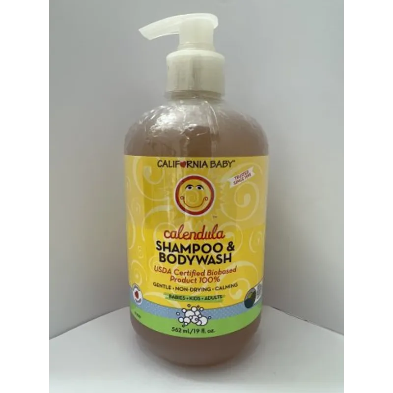 美國California Baby加州寶寶金盞花洗髮沐浴二合一562ml