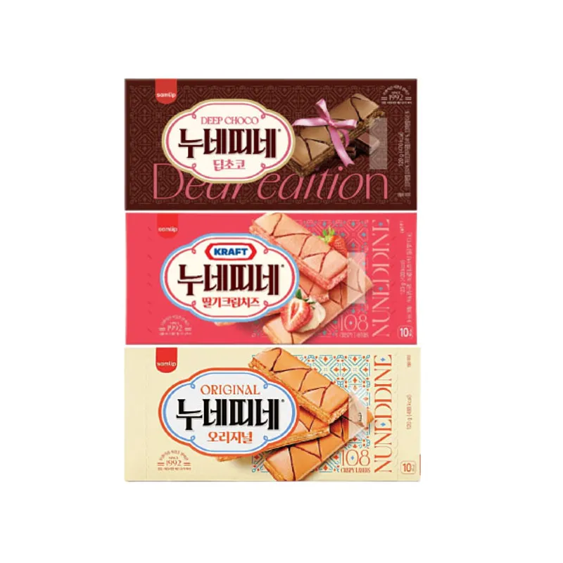 韩国SAMLIP千层酥(奶酪草莓味/香浓朱古力/原味)