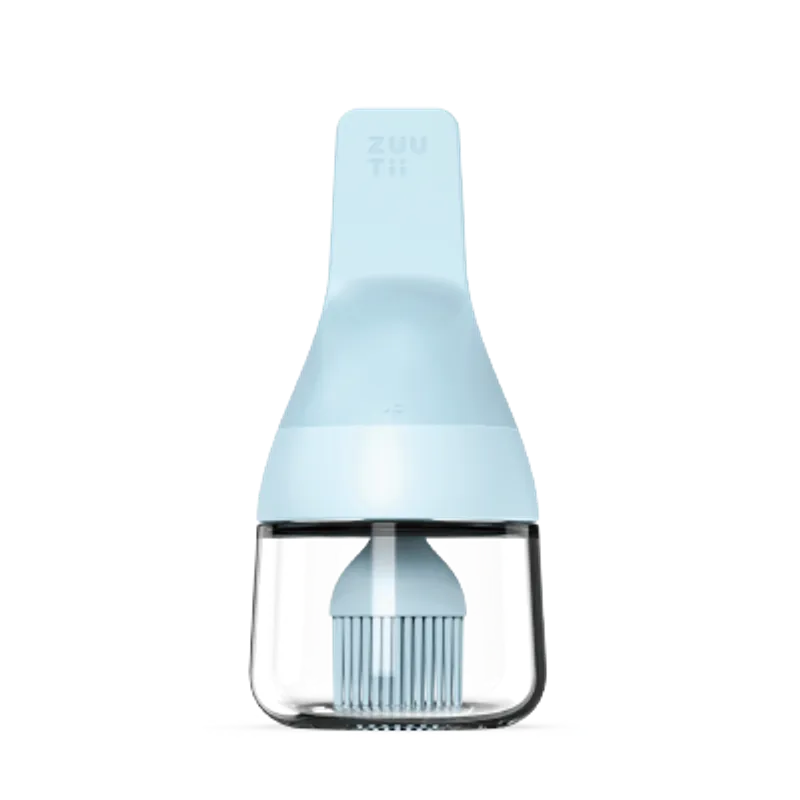 Zuutii 迷你玻璃油壺連油掃 (130ml)