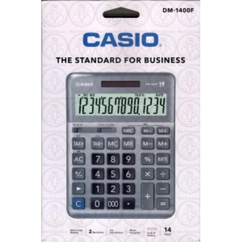 CASIO 卡西歐 DM-1400F 計算器