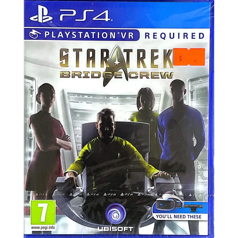 PS4 VR STAR TREK BRIDGE CREW 星際爭霸戰 艦橋 歐版