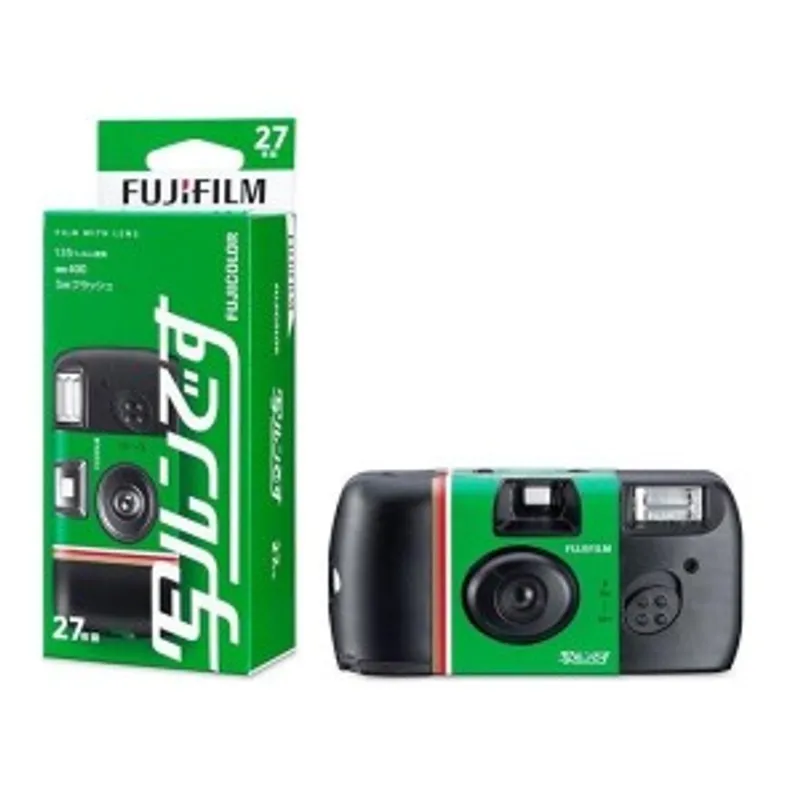 Fujifilm Simple Ace「Fujicolor 寫ルンです」35mm 135 彩色負片即棄菲林相機 (27 張底片) (日本版)