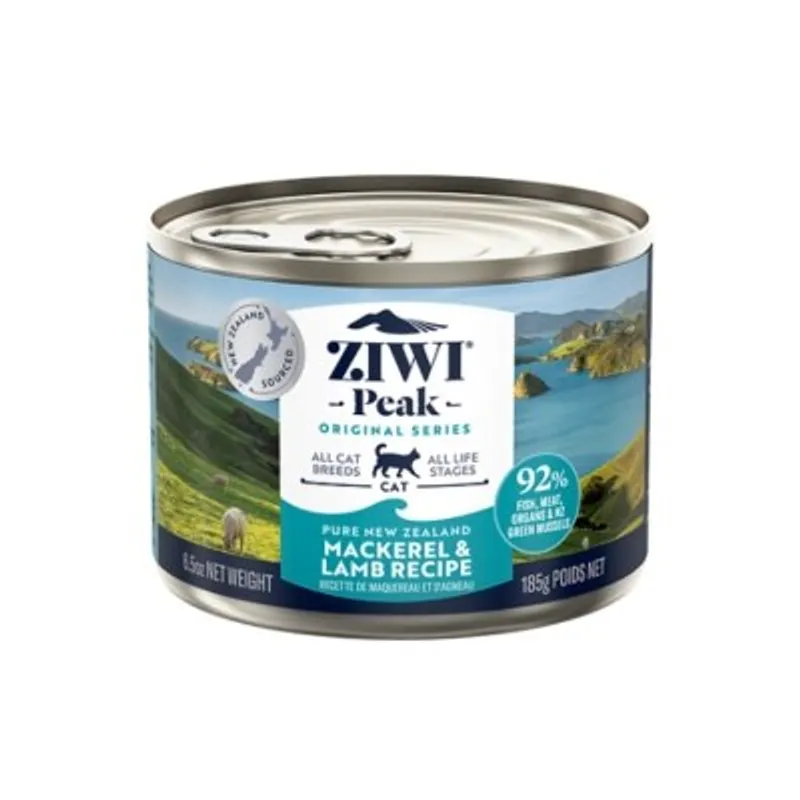 Ziwipeak ZiwiPeak巔峰 鮮肉貓罐頭 - 鯖魚+羊肉配方