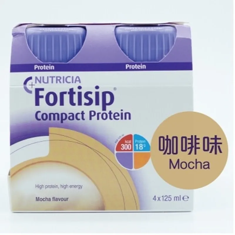 NUTRICIA FORTISIP 營保健癌症專用營養奶咖啡味125毫升X4