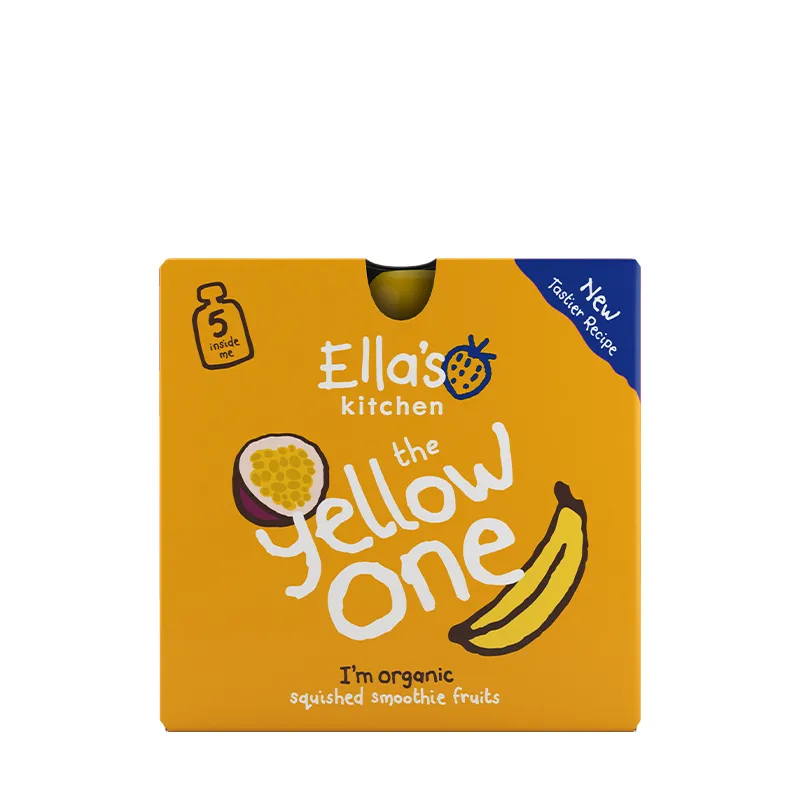 Ella's Kitchen 有机黄色杂果蓉五包盒装 90GX5