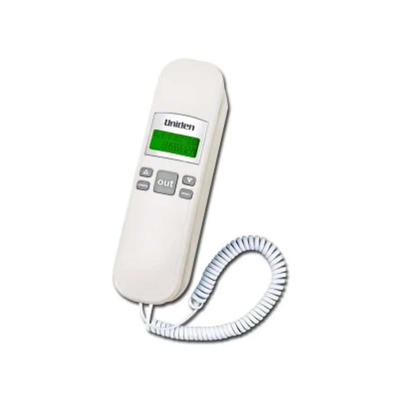 UNIDEN AS7103-WH 纖巧型有線電話