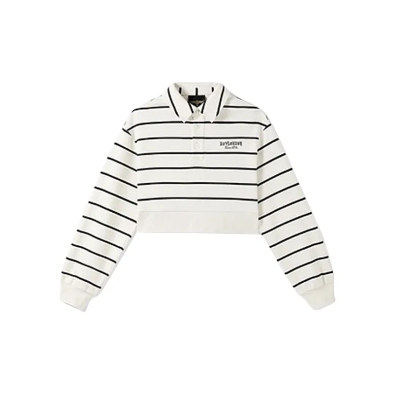 BOY LONDON 条纹长袖POLO衫