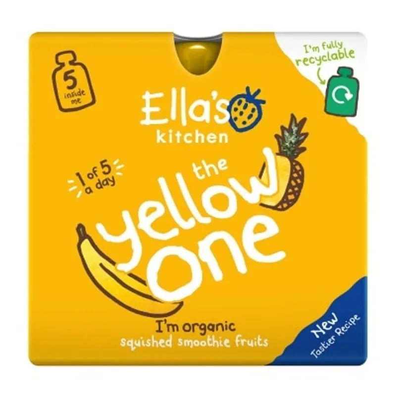 ELLA'S KITCHEN 有機黃色雜果蓉 90克x5