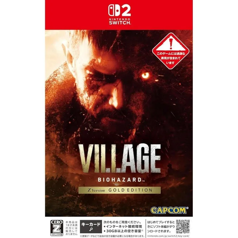 NS2 生化危機/惡靈古堡 8:村莊 Resident Evil Village 日版 中/英/日
