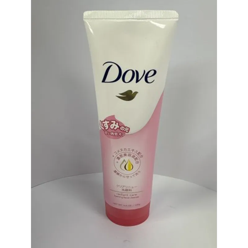 DOVE多芬潔面乳130G-去角質(粉)