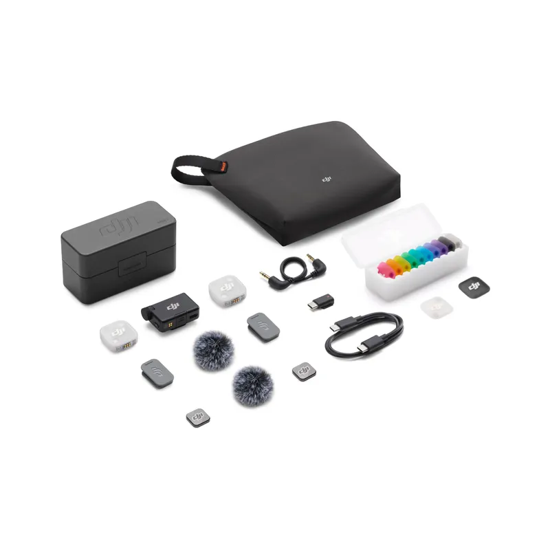 DJI MicMini2無線收音咪(兩發一收，含充電盒) MICMINI2/2TX+1RX+CHARGINGCASE