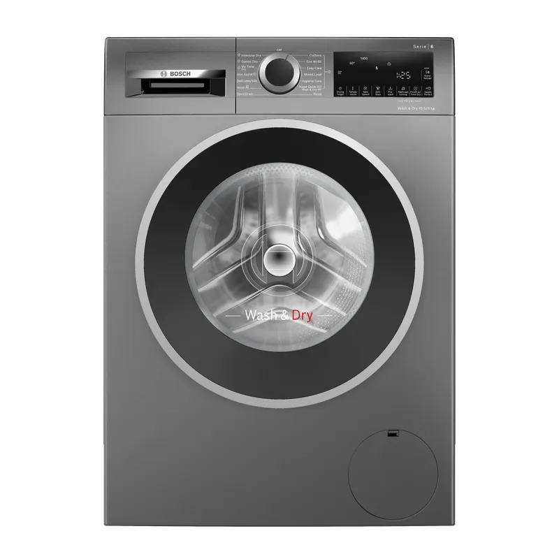 BOSCH 10.5KG/6KG前置式洗衣乾衣機 WNG254R1GB 黑色
