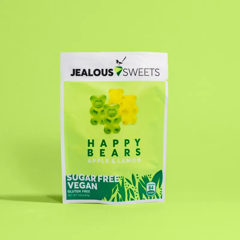 JEALOUS SWEETS 無糖小熊果汁軟糖(蘋果檸檬)40克