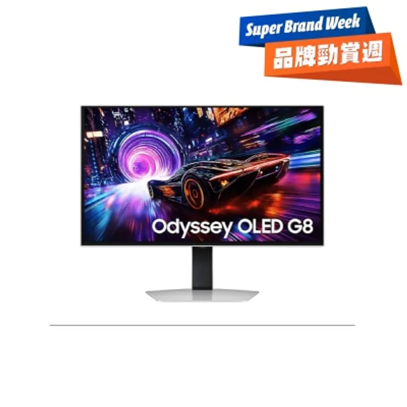 SAMSUNG 三星電子 LS27FG816SCXXK 27" Odyssey OLED G8 G81SF 240Hz 電競顯示屏