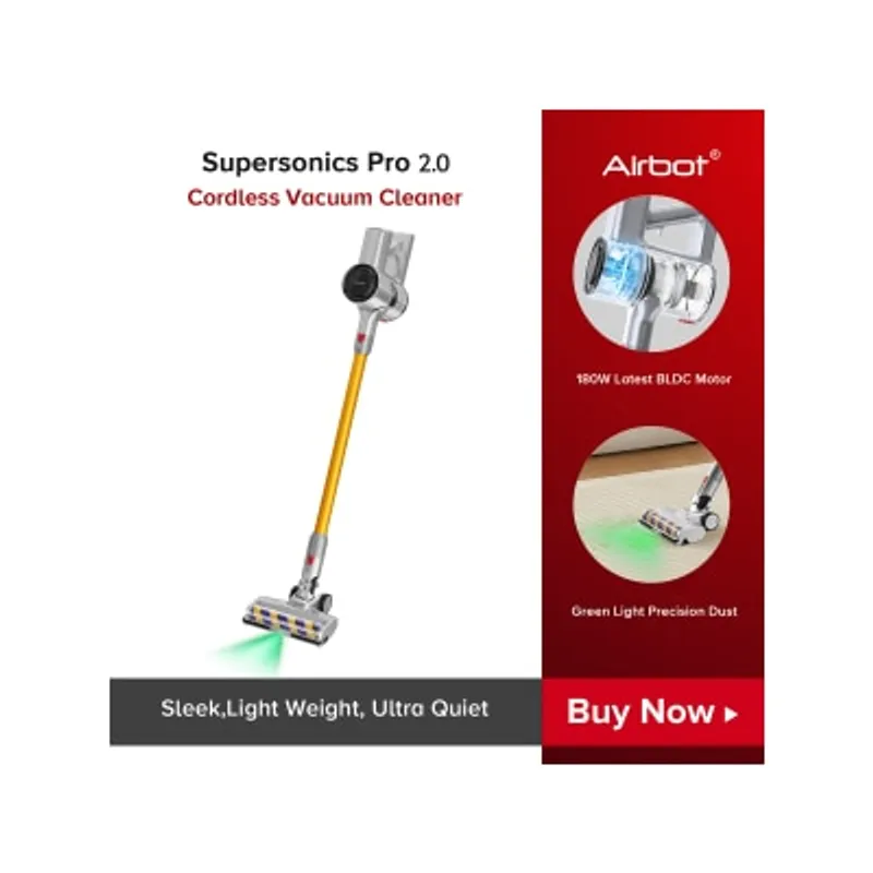 Airbot Supersonics Pro 2.0 無線手持吸塵機