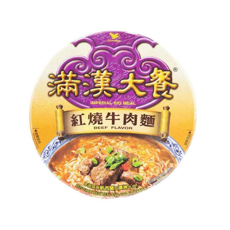 滿漢大餐紅燒牛肉麵187克