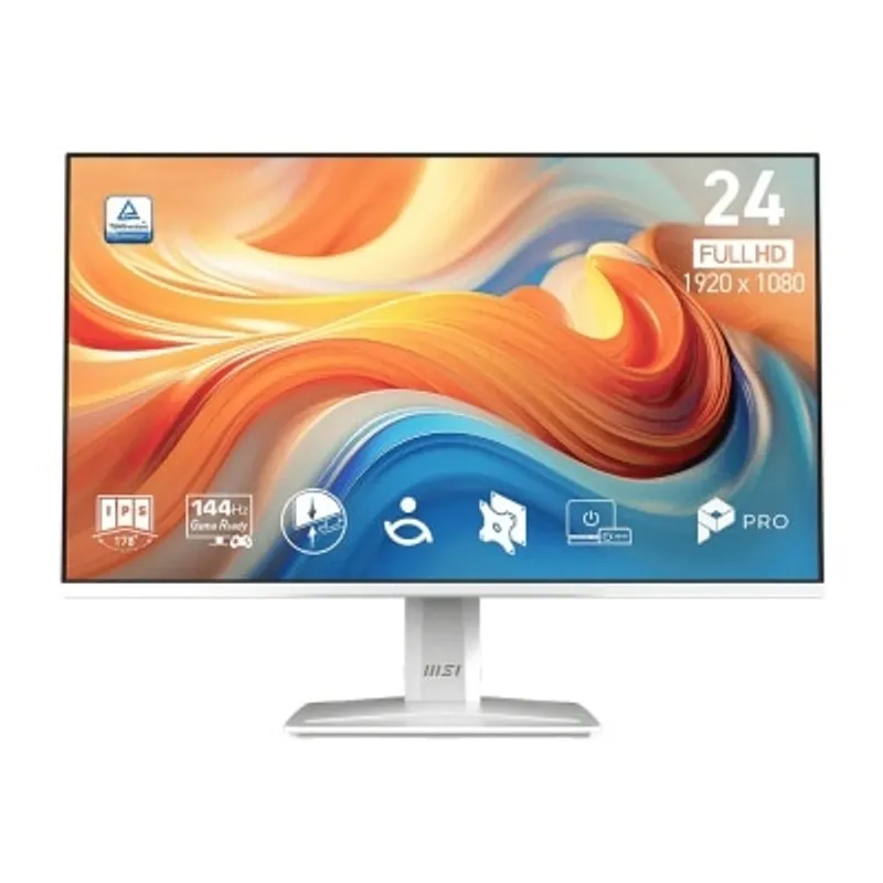 MSI 微星 MSI Pro MP243W E14 電腦螢幕 (23.8"; 1920 X 1080; 144Hz; IPS)(MO-MP243W4)
