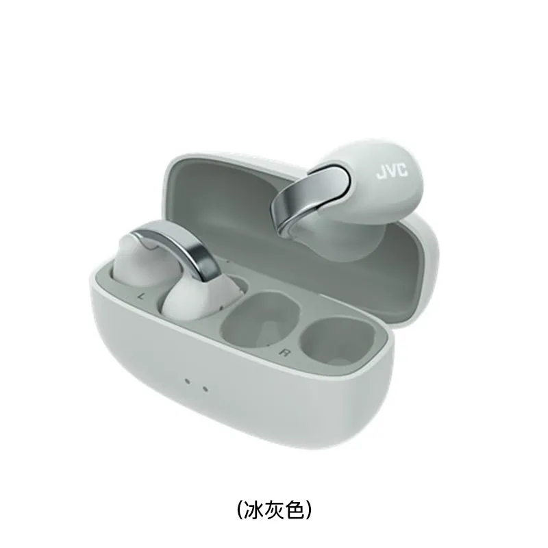 JVC 开放式无线蓝牙耳机(冰灰色) HANP1T/HU