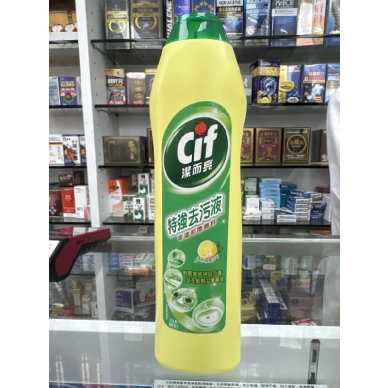 潔而亮特強去污液(檸檬芬芳)(黃)500ML