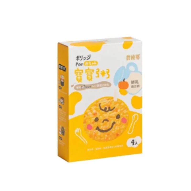 台灣農純鄉寶寶鮮乳粥-南瓜粥 150g 16盒裝