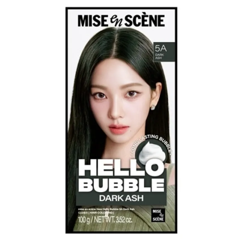 MISE EN SCENE MES Hello Bubble 泡泡染髮劑 (午夜霧灰色)