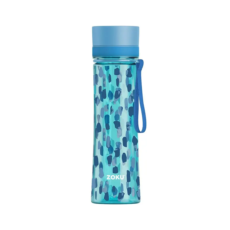 ZOKU 600ml Tritan 水瓶 - 蓝色水点