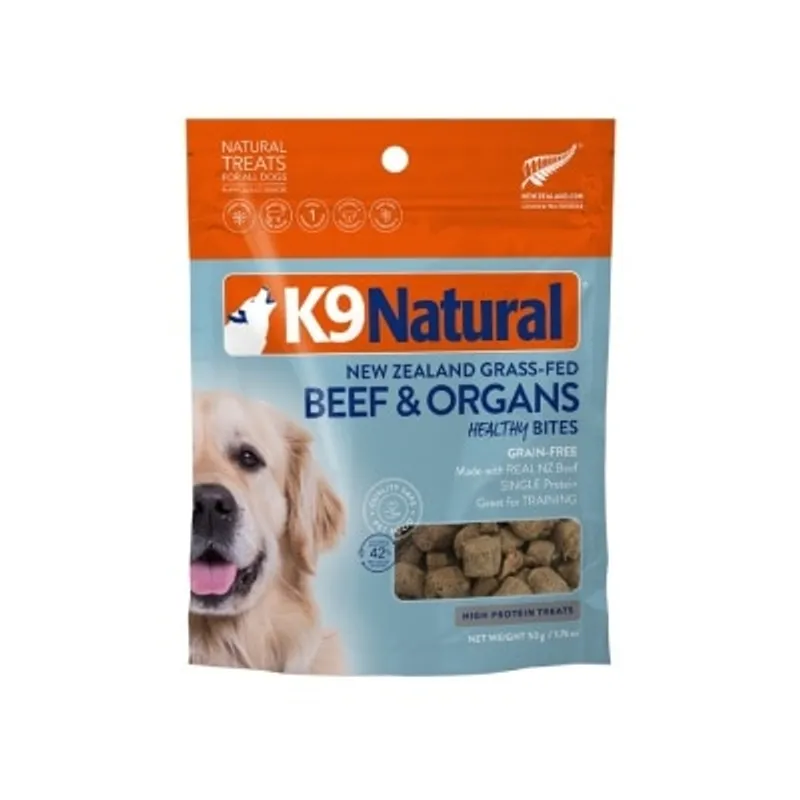 K9 NATURAL K9 凍乾小食狗零食 - 牛肉 (50g) - K9 Natural