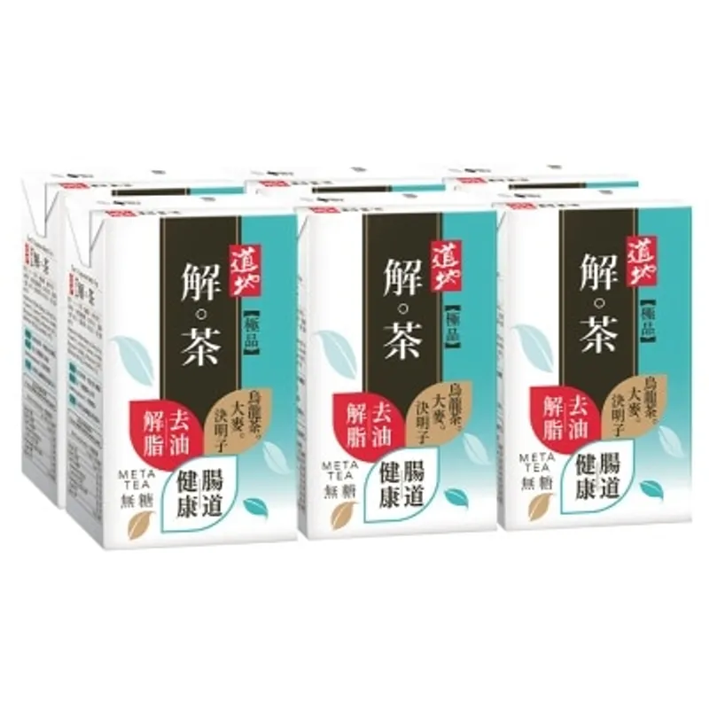 道地 極品解茶250毫升 6包裝