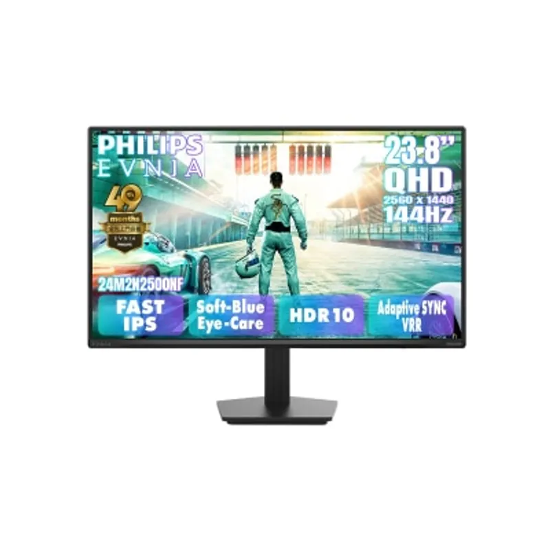 PHILIPS 飛利浦 EVNIA 24M2N2500NF 23.8" 2K QHD 144Hz 電競顯示器