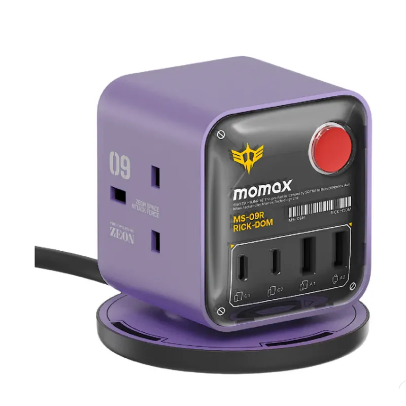 MOMAX 1-Charge Work Flow PD30W 3位拖板2A2C 高達系列-大魔紫
