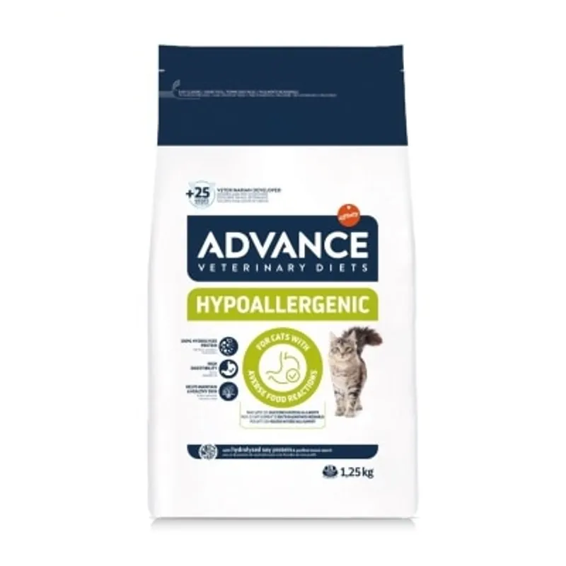 ADVANCEPETFOOD 處方貓糧 -低過敏源專用 (1.25KG) 541921 處方糧 ADVANCE