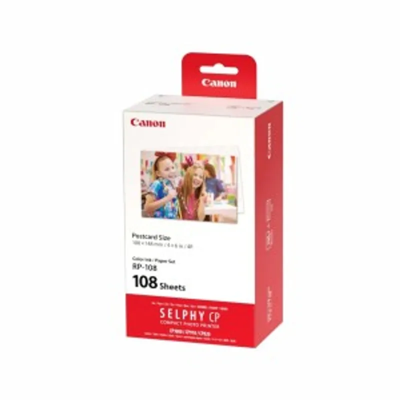 Canon RP-108 (明信片尺寸) 相紙 108 張連色帶套裝