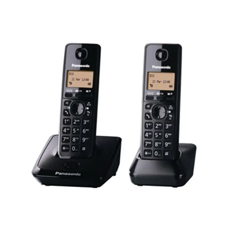 PANASONIC 雙機無線電話 KX-TG2712HKB黑