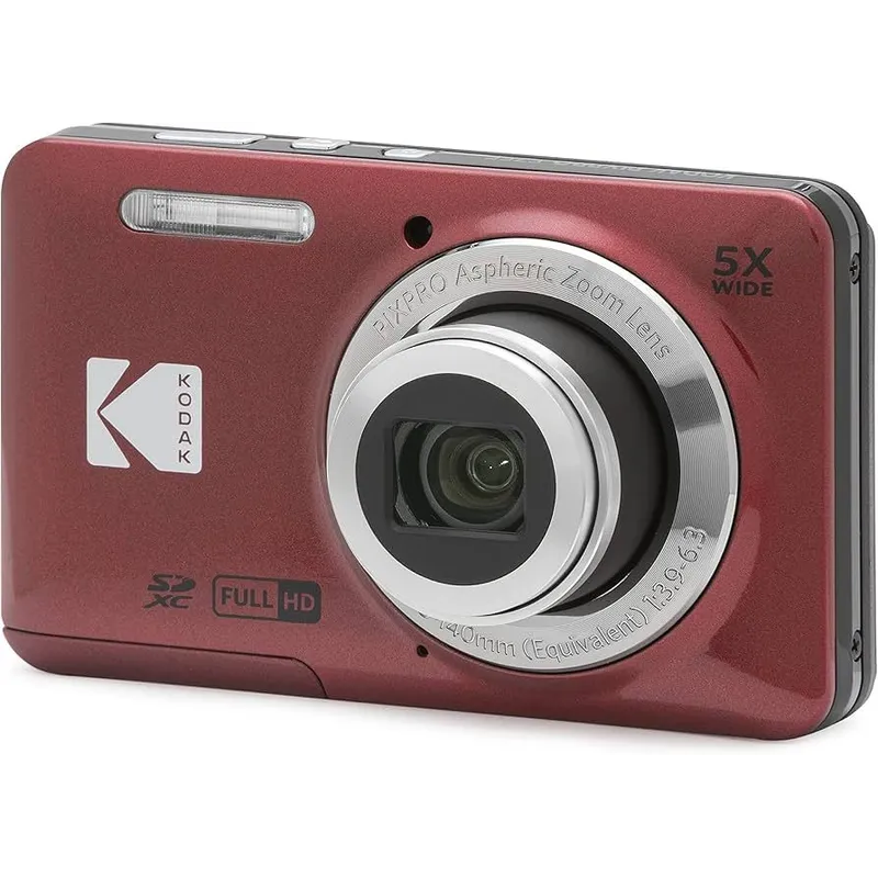 KODAK 1600萬像素數碼相機(紅色) PIXPROFZ55/RED