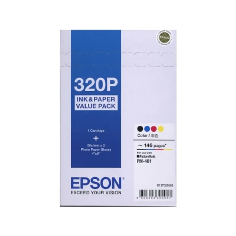 EPSON 愛普生 PM-401 墨盒連100張4R相紙