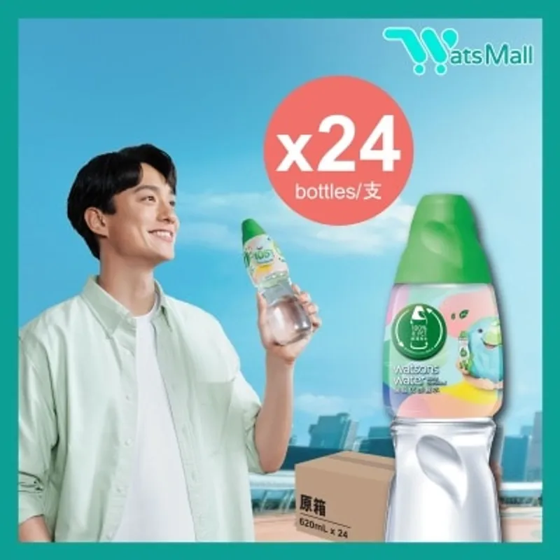屈臣氏蒸餾水 蒸餾水620毫升 (24支)