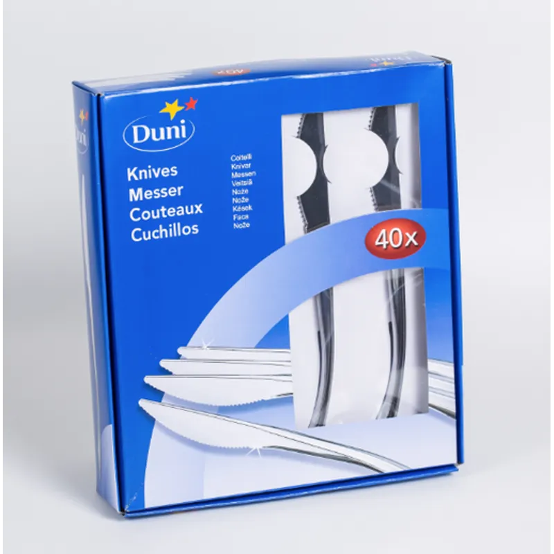 KNIVES FLAIR 200MM METALISED