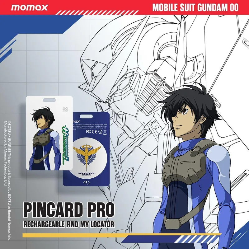 Momax Pincard Pro 無線充電超薄全球定位器 BR9 剎那