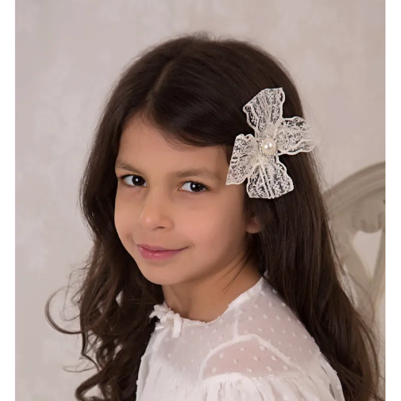 CUTE CUTE 髮夾 (白色)
