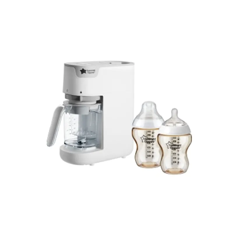Tommee Tippee 嬰兒食物智能蒸煮攪拌器配PPSU奶瓶套裝