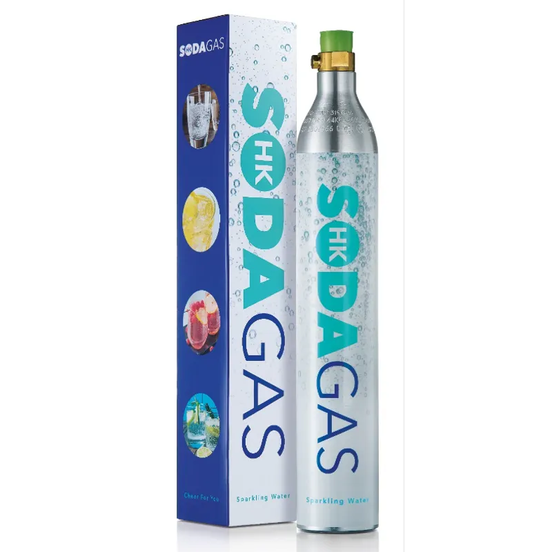 0+ 二氧化碳樽 一枝裝 0.6L Soda Gax