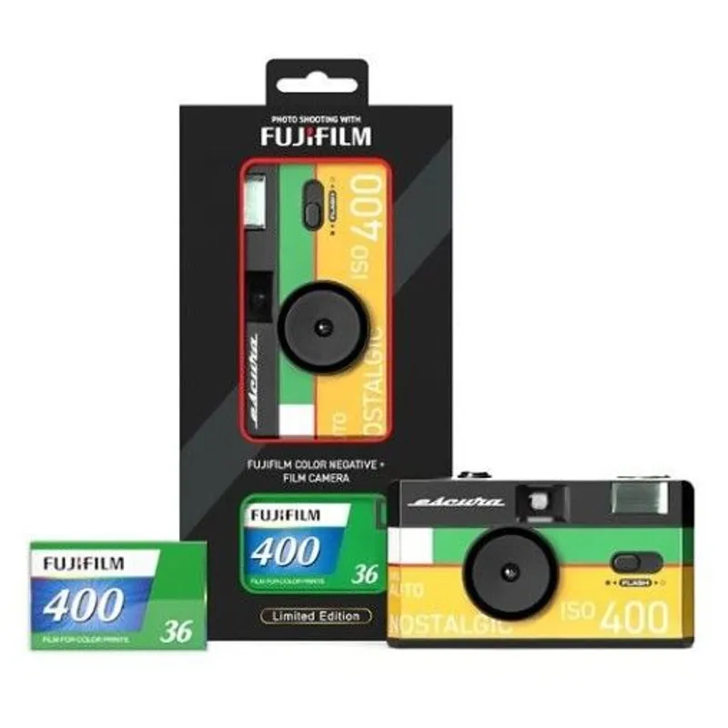 FUJIFILM 菲林相機套裝(黃色) C400+FILM/YELLOW