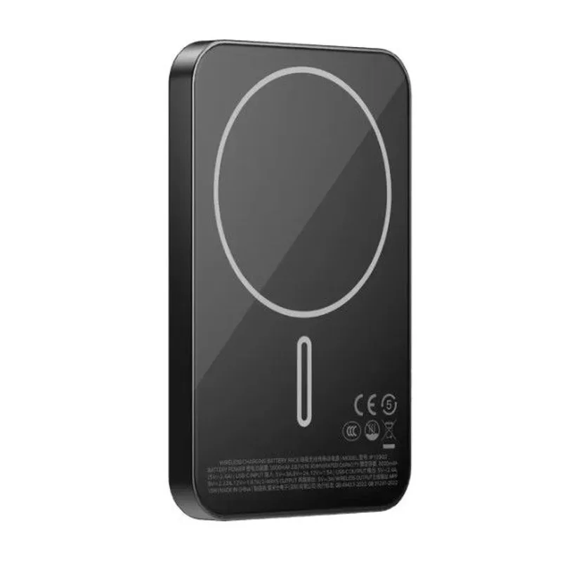 MOMAX 5000mAh Qi2磁吸移動電源(黑色) IP129Q2D
