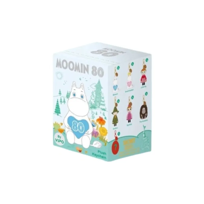 VIPO Moomin 毛毛鎖匙扣盲盒(隨機一款)