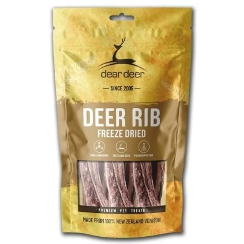 dear deer Dear Deer (Dried Deer Rib) 脫水鹿肋骨 100g