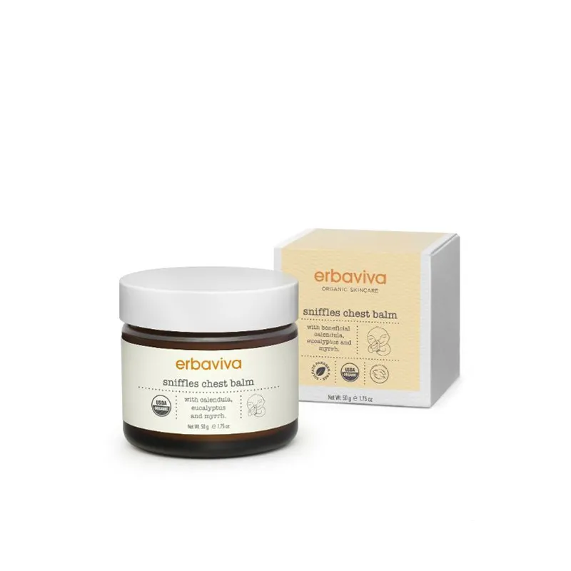 erbaviva 美国USDA婴儿呼吸舒缓膏 50g